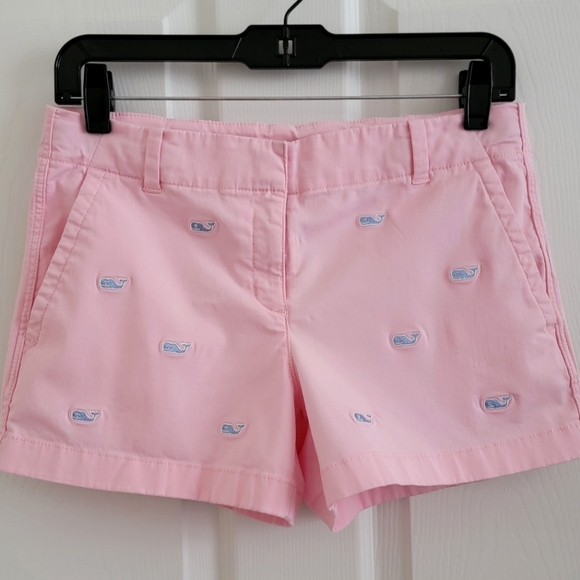 Vineyard Vines 🐳 Whale Embroidered Shorts, Girls, Size 14 - Picture 4 of 12